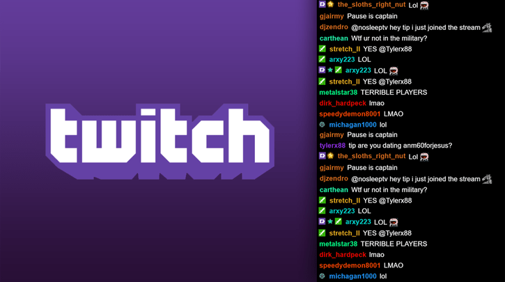 Twitch full screen with chat