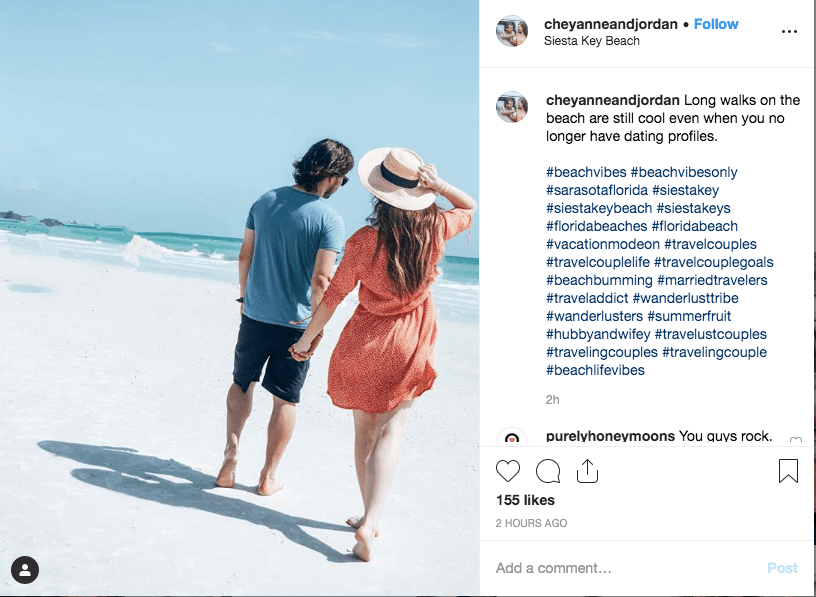 Travelling Couples Hashtags