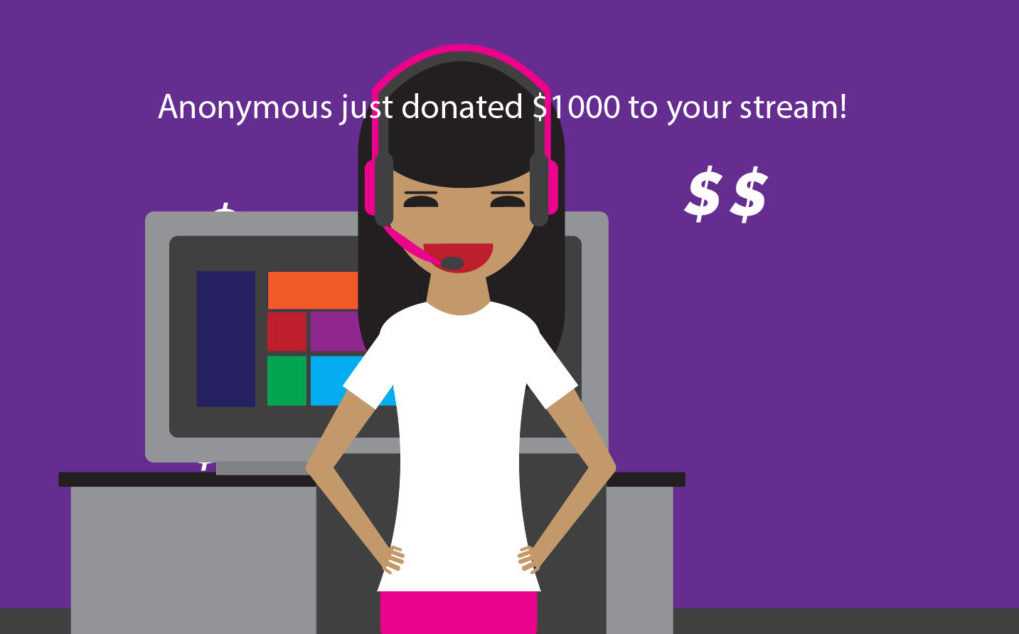 Fake Twitch Donations