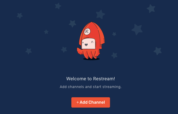 Restream add channel 