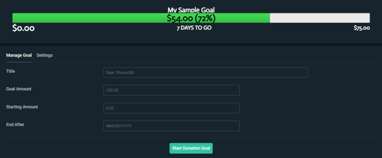 donation goal_streamlabs