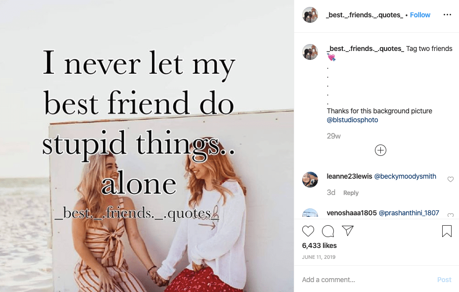 friends Instagram captions