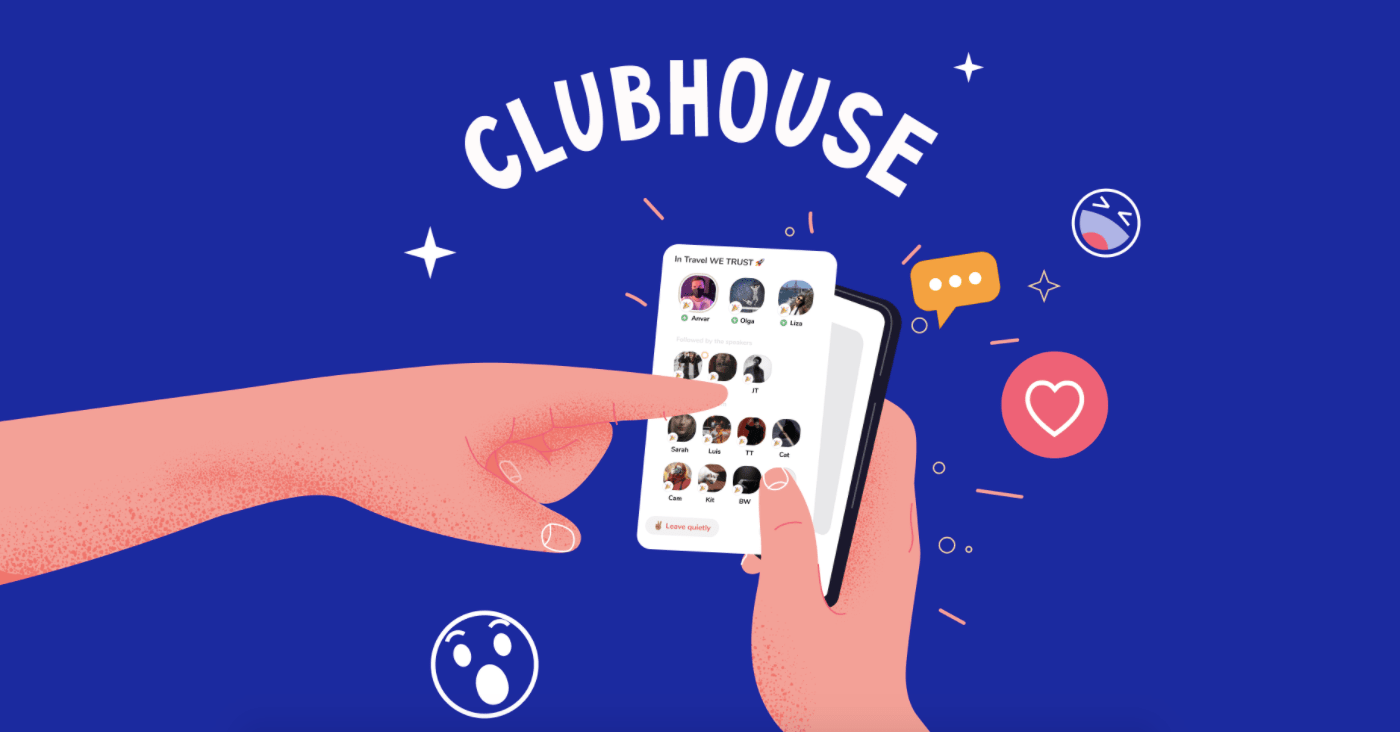 the Clubhouse app